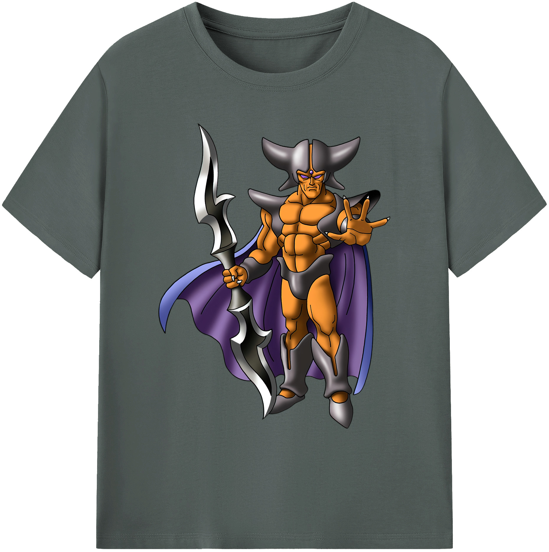（画像用） ドラゴンクエスト Doragon Kuesuto Dragon Quest 綿100％ メンズ半袖Tシャツ｜肌触りやわらか＆通気性